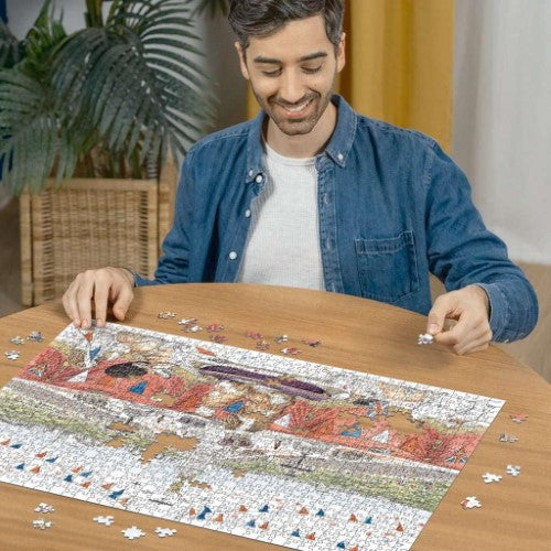 Jigsaw Puzzle - Ravensburger Coronation Capers (1000pcs)