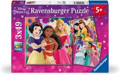 Jigsaw Puzzle - Ravensburger Disney Princess Girl Power (3 x 49pcs)