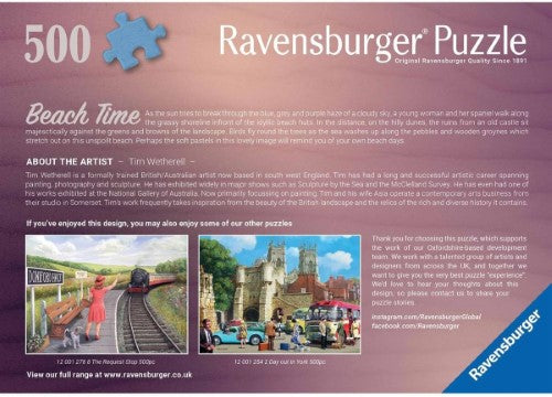Jigsaw Puzzle - Ravensburger Beach Time (500pcs)