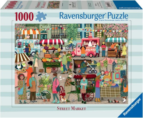 Jigsaw Puzzle - Ravensburger Street Market (1000pcs)