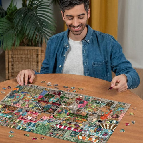 Jigsaw Puzzle - Ravensburger Street Market (1000pcs)