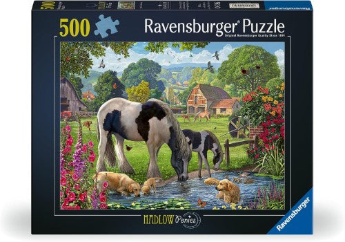Jigsaw Puzzle - Ravensburger Hadlow Ponies (500pcs)