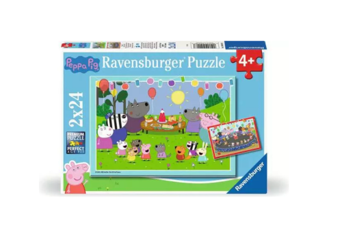 Jigsaw Puzzle - Ravensburger Peppa Pig (2 x 24pcs)