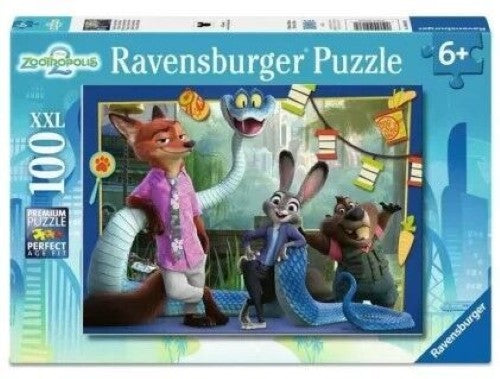 Jigsaw Puzzle - Ravensburger WT Zootopia 2 Puzzle (100pcs)