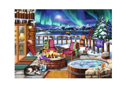Jigsaw Puzzle - Ravensburger Northern Lights (500pcs)