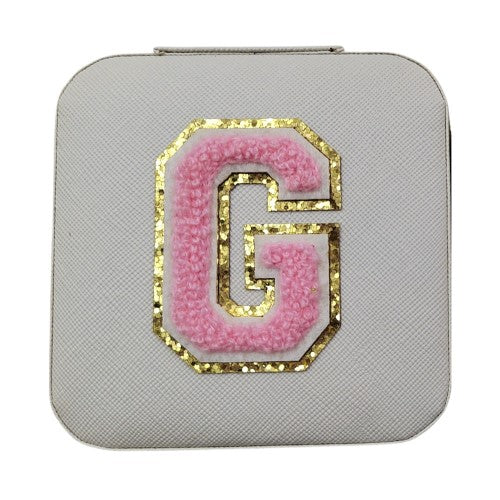Letter - G White Jewellery Box (Set of 2)