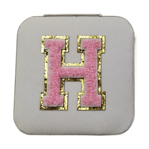Letter - H White Jewellery Box (Set of 2)