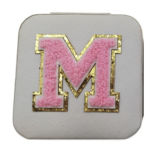 Letter - M White Jewellery Box (Set of 2)