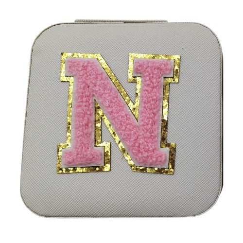 Letter - N White Jewellery Box (Set of 2)