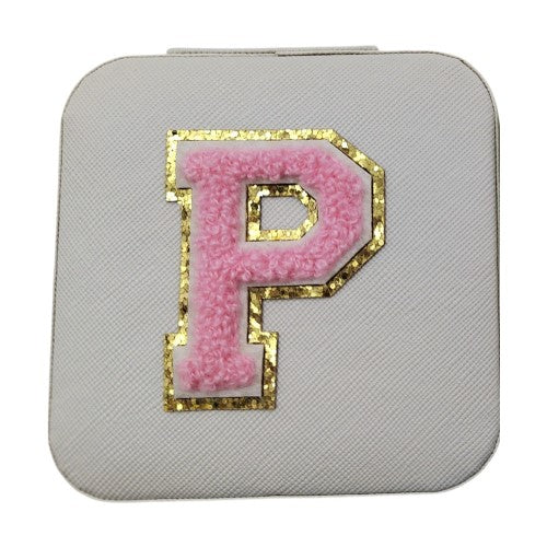 Letter - P White Jewellery Box (Set of 2)