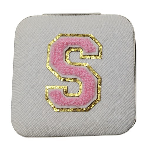 Letter - S White Jewellery Box (Set of 2)