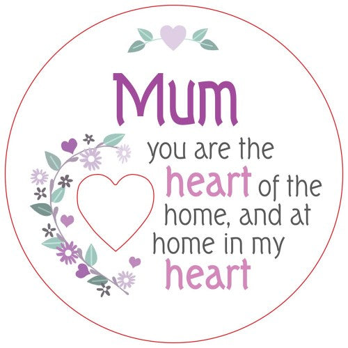 Mum Piece of My Heart Magnet (Set of 2)
