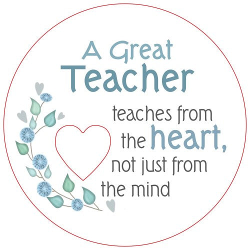 Teacher Piece of My Heart Magnet (Set of 2)