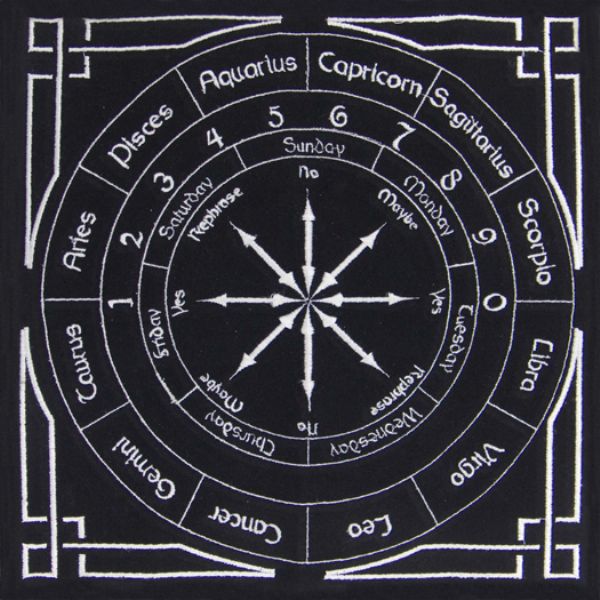 Pendulum Mat Astrology 12 x 12