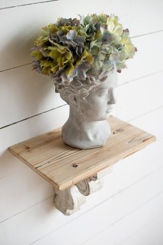 Visage Cement Vase - Large