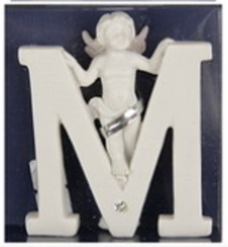 Letter Cherub - M