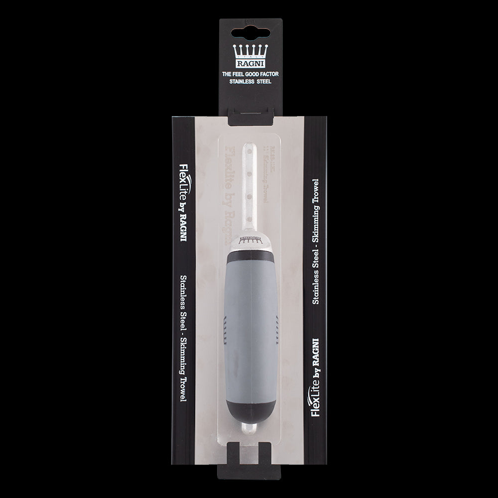 RAGNI Flexlite Stainless Steel Skimming Trowel (280mm x 120mm)