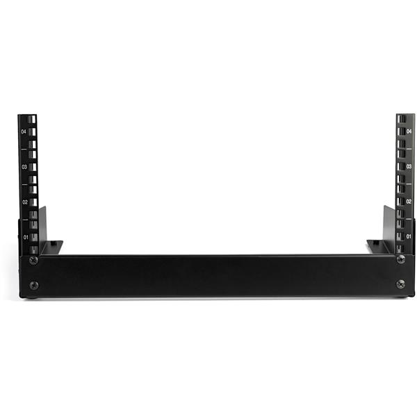 4U Open Frame Desktop Rack - 2 Post Free Standing Rack for A/V & IT Equipment