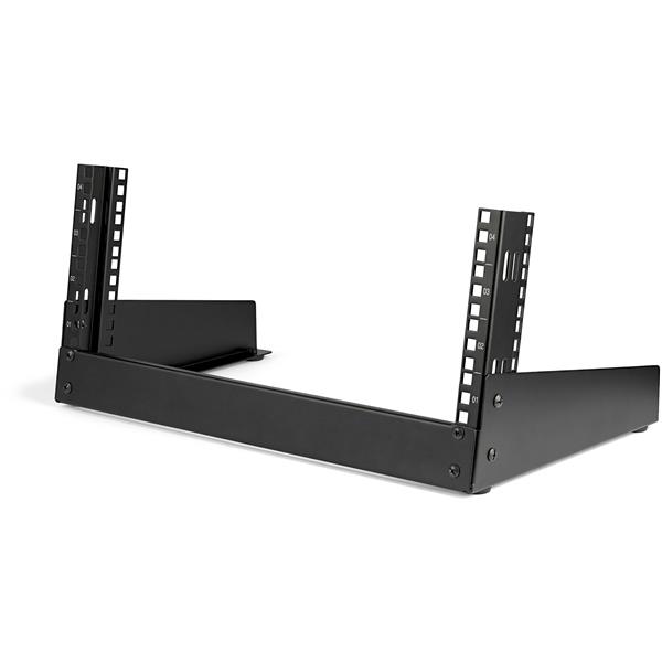 4U Open Frame Desktop Rack - 2 Post Free Standing Rack for A/V & IT Equipment