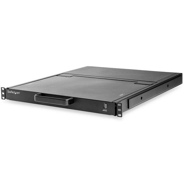 High-Definition 1U 17" Rackmount KVM Console with VGA, Keyboard & Touchpad - Smartfox AU