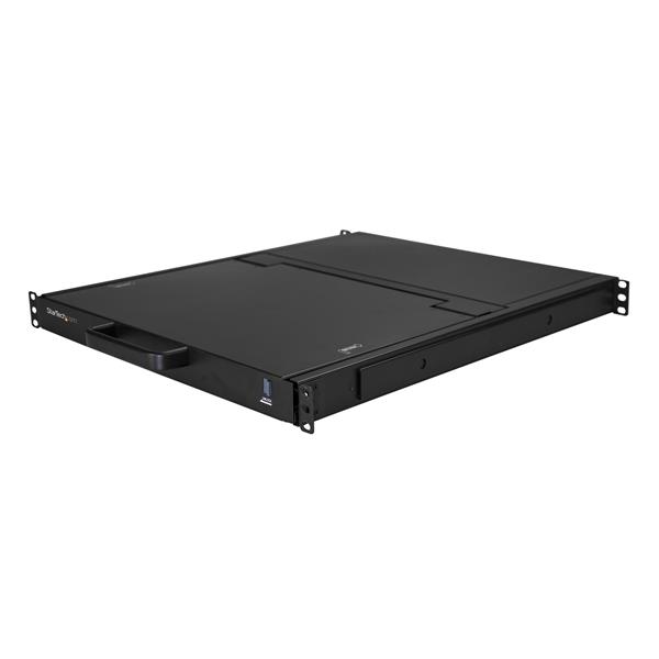 High-Definition 1U 17" Rackmount KVM Console with VGA, Keyboard & Touchpad - Smartfox AU