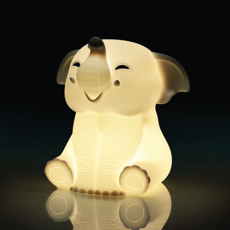 LED Light - Lil Dreamers Elephant Soft Touch (14cm)