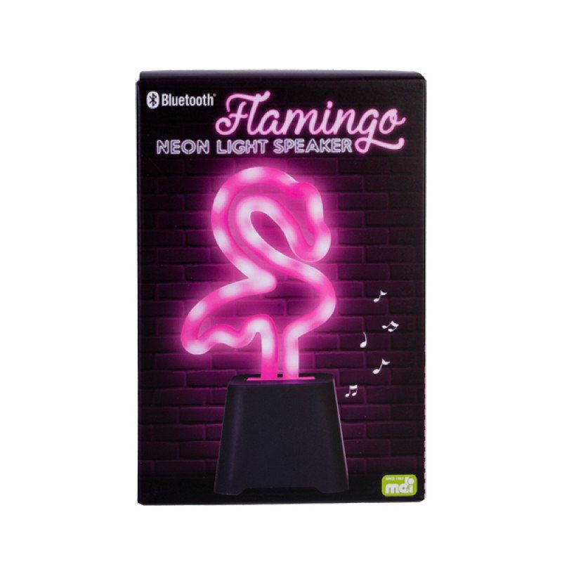 Neon Light Speaker - Flamingo (19.8cm)