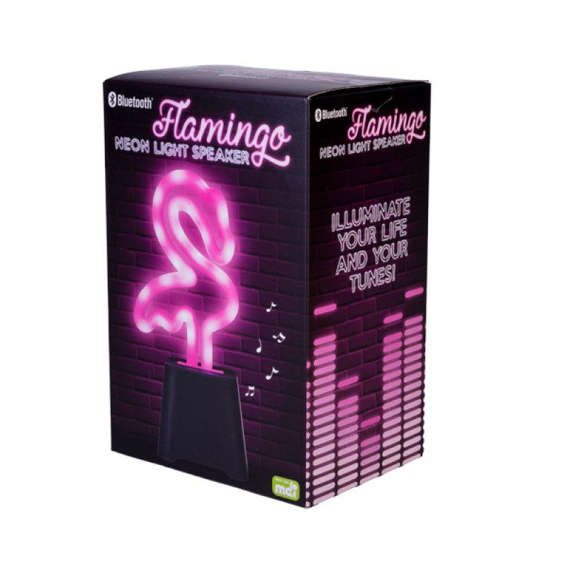 Neon Light Speaker - Flamingo (19.8cm)