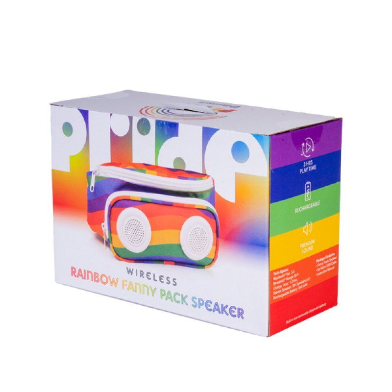 Fanny Pack Speaker - Rainbow (34cm)