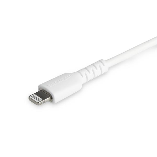 Durable 1m USB C to Lightning Cable, MFI certified, fast charging for iPhone & iPad with reinforced design.