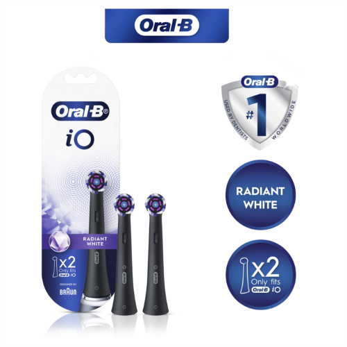 Electric Toothbrush Refills - Oral B iO Radiant White (2 Pack)