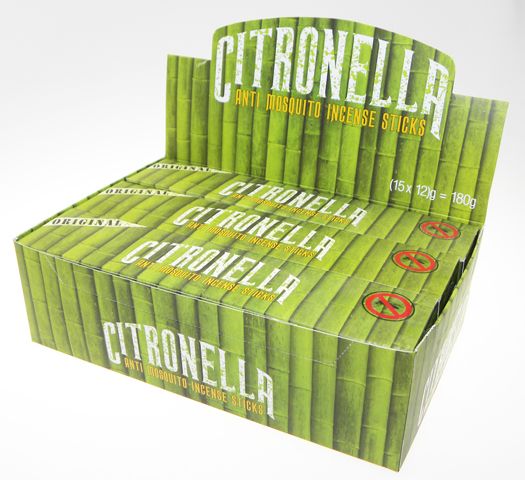 12 Pack Citronella Incense - 15g