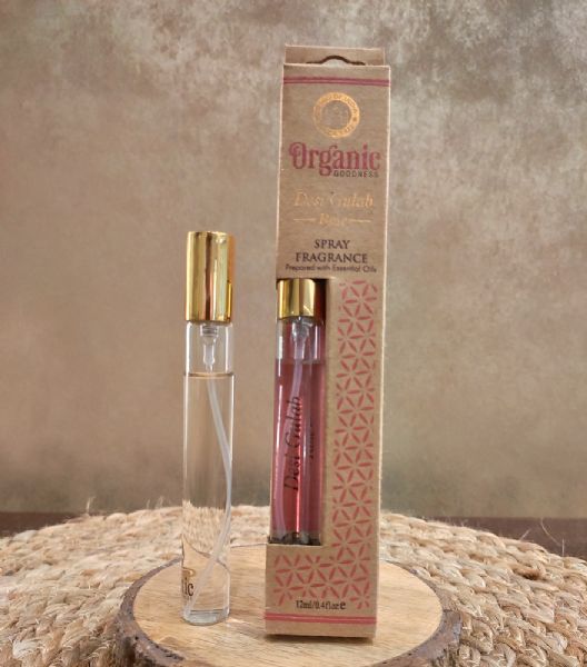 Perfume - Perfume Spray Rose-Desi Gulab Organic Goodness