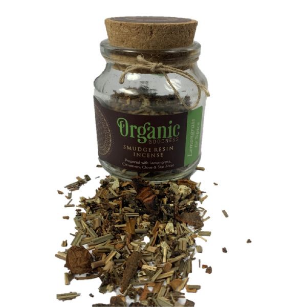 Smudge Resin Lemongrass + Spice Organic Goodness