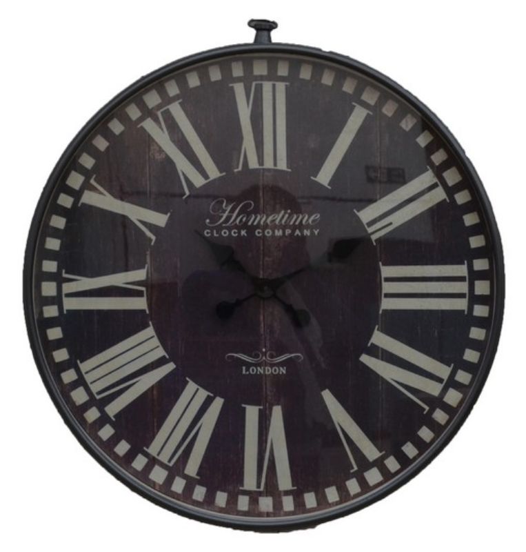 Wall Clock - Black/White