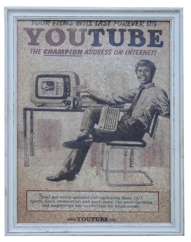 You Tube Framed Art