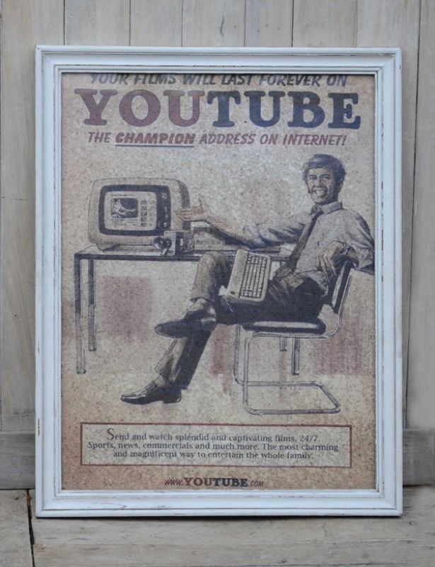 You Tube Framed Art