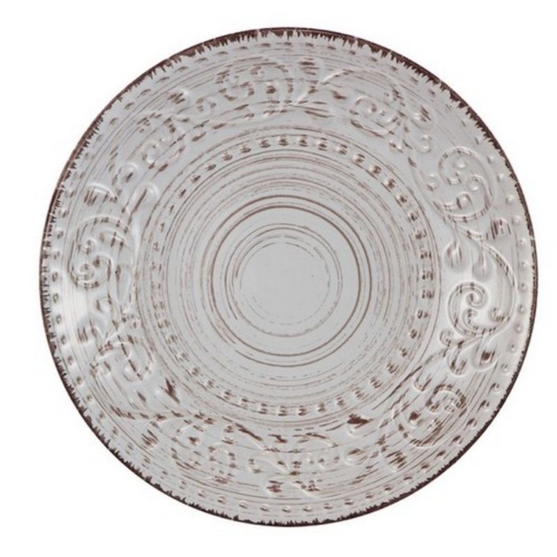 Side Plate - Rustic Fare - 20cm (Cream)