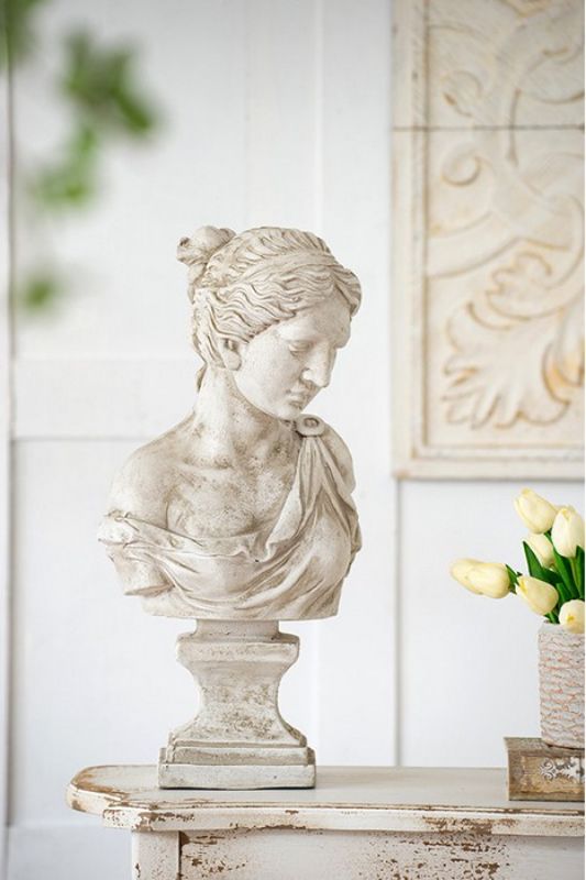 Magnesium Bust - Female Head
