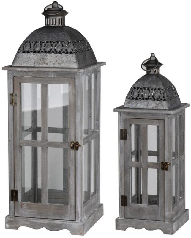 Lanterns Urban Scape - Set of 2