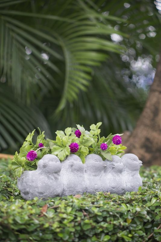 PLANTER - BIRDS (30cm)