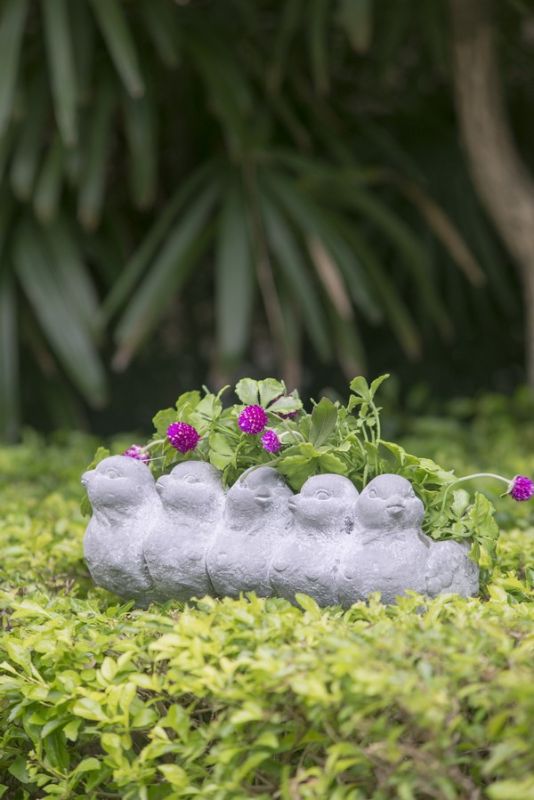 PLANTER - BIRDS (30cm)
