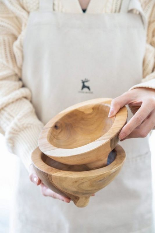 Teak Bowl