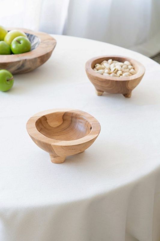 Teak Bowl