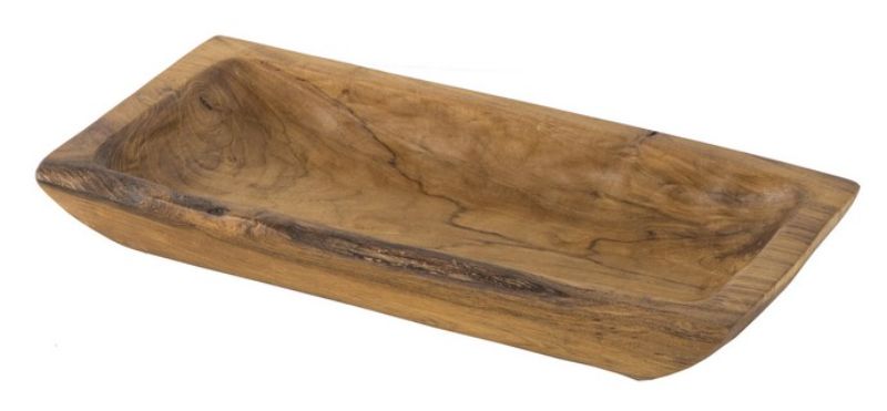 Teak Rect Tray