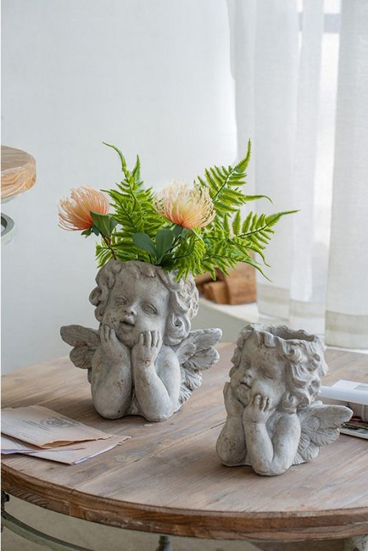 PLANTER - ANGEL (20cm)
