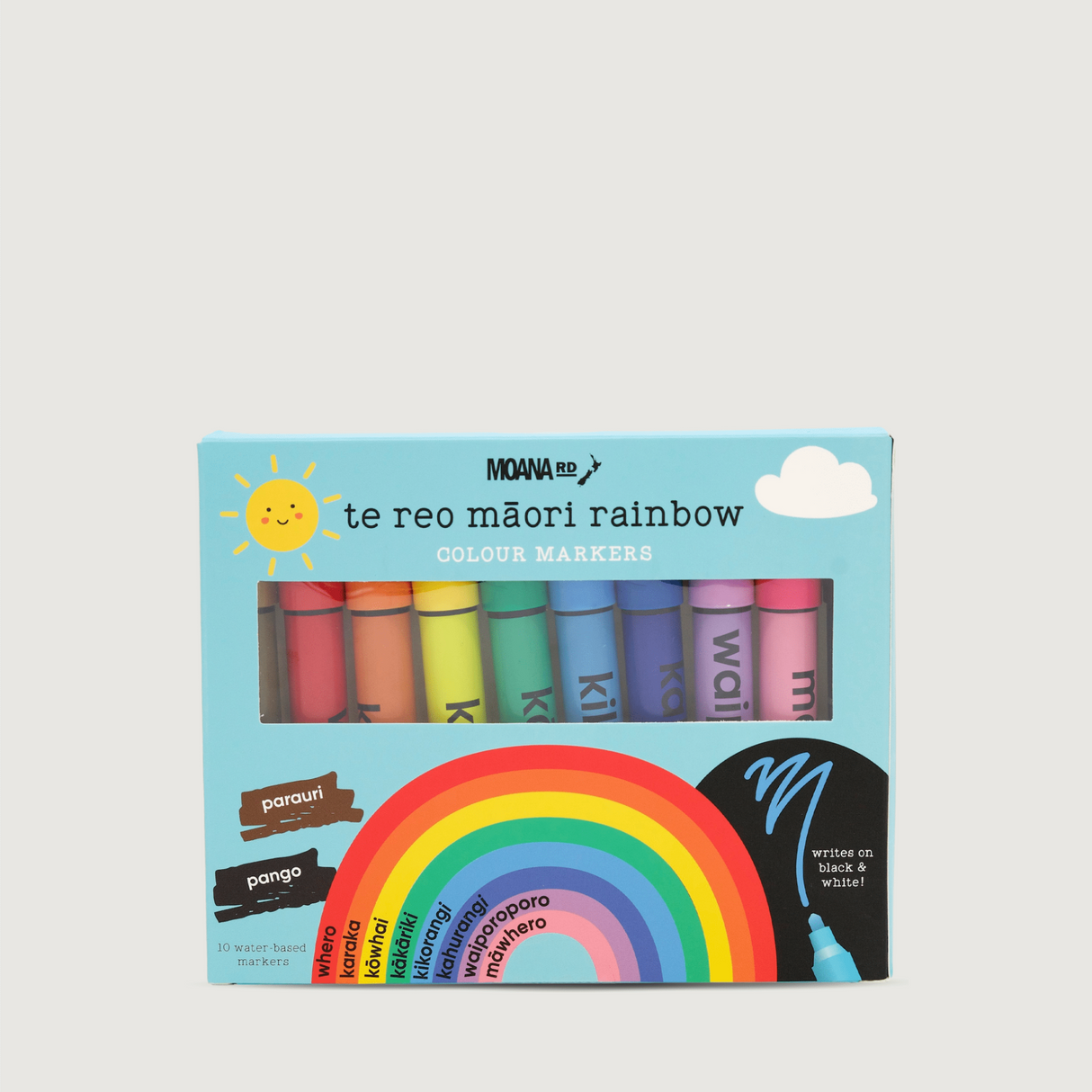 Moana Road - Te Reo Maori Rainbow Markers - 2 units
