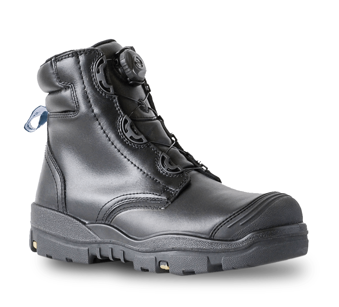 Safety Boot Bata Ranger Black Nubuck BOA Lace (Size: 7)
