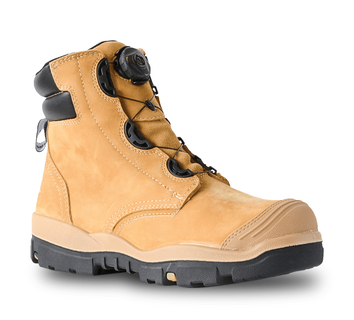 Safety Boot Bata Ranger Wheat Nubuck BOA Lace (Size: 8)