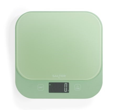 Electronic Kitchen Scale - Salter British Bakes Green SA00698G